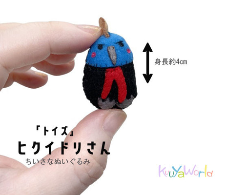 ハンドメイド　ぬいぐるみ　ヒクイドリ ぬいぐるみ ヒクイドリ 12