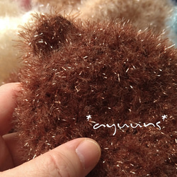 【新色追加】HI BUBBLE スポンジ*Bear たわし 2枚目の画像