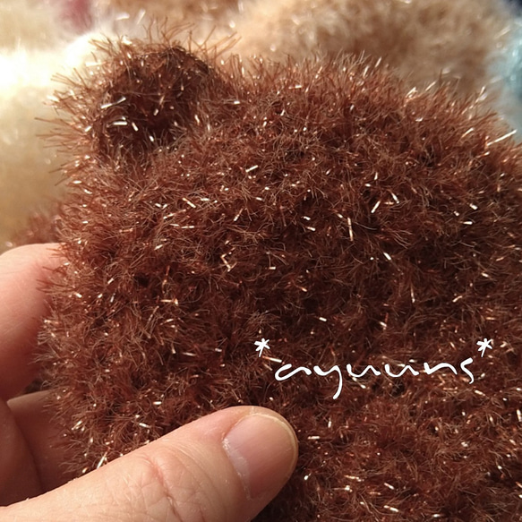 【新色追加】HI BUBBLE スポンジ*Bear たわし 2枚目の画像