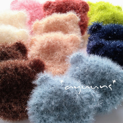 【新色追加】HI BUBBLE スポンジ*Bear たわし 4枚目の画像