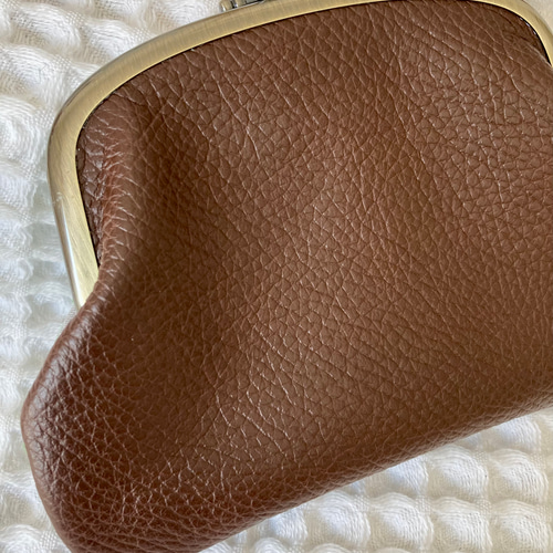 本革ver.親子がま口財布＊ミナペルホネンmina-perhonenの人気柄タルト