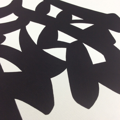 一文字 色紙 書道 takashiworks 通販 13976807｜Creema(クリーマ)