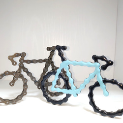 自転車チェーンインテリア "色オーダー可"【自転車,ロードバイク】 6枚目の画像