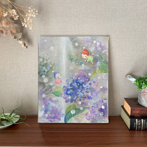 今年も逢えた紫陽花 【原画/キャンバス】 絵画 DENNY HORIMIZU 通販