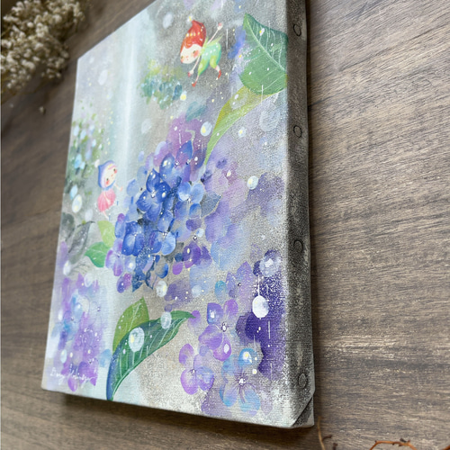 今年も逢えた紫陽花 【原画/キャンバス】 絵画 DENNY HORIMIZU 通販