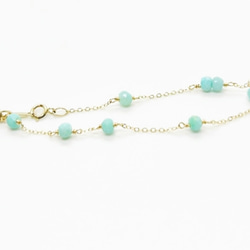 amazonite*bracelet 1枚目の画像