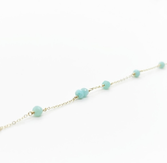 amazonite*bracelet 2枚目の画像