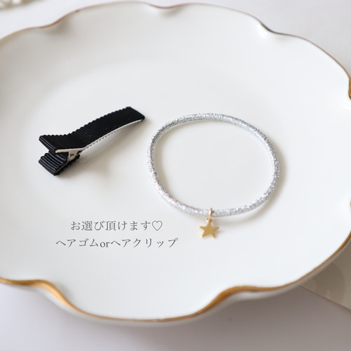 再販多数】ふわふわオーガンジーリボンヘアゴム キッズ ヘア ゆめかわ  