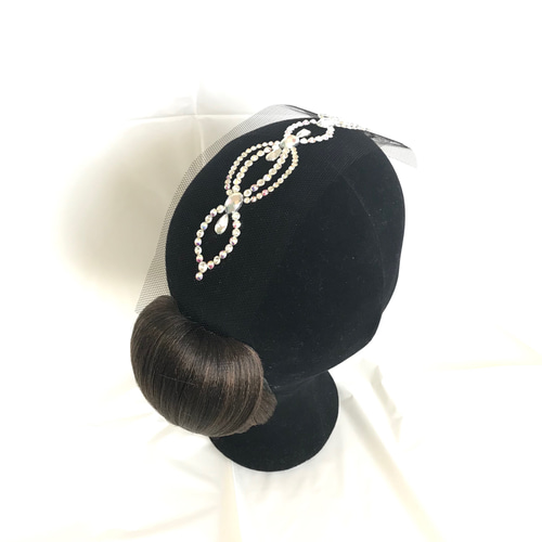 HA-28 Ballroom 社交ダンスヘアアクセサリー ヘアオーナメント