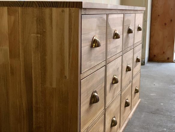 引き出したくさんドロワー　各種オーダー可能 2cm