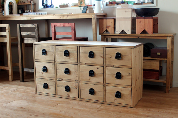 引き出したくさんドロワー　各種オーダー可能 2cm