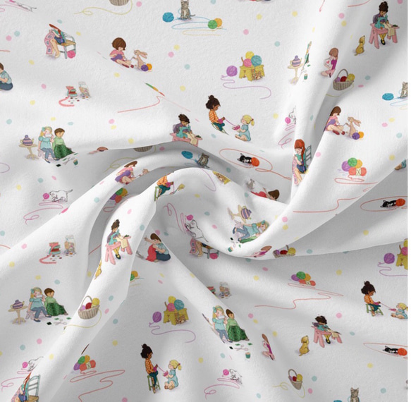 (S)Crafternoon　クラフターヌーン　Belle&Boo fabrics　ベルアンドブー 2枚目の画像