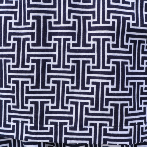 着物リメイク○浴衣のセットアップ（幾何学紋様・M