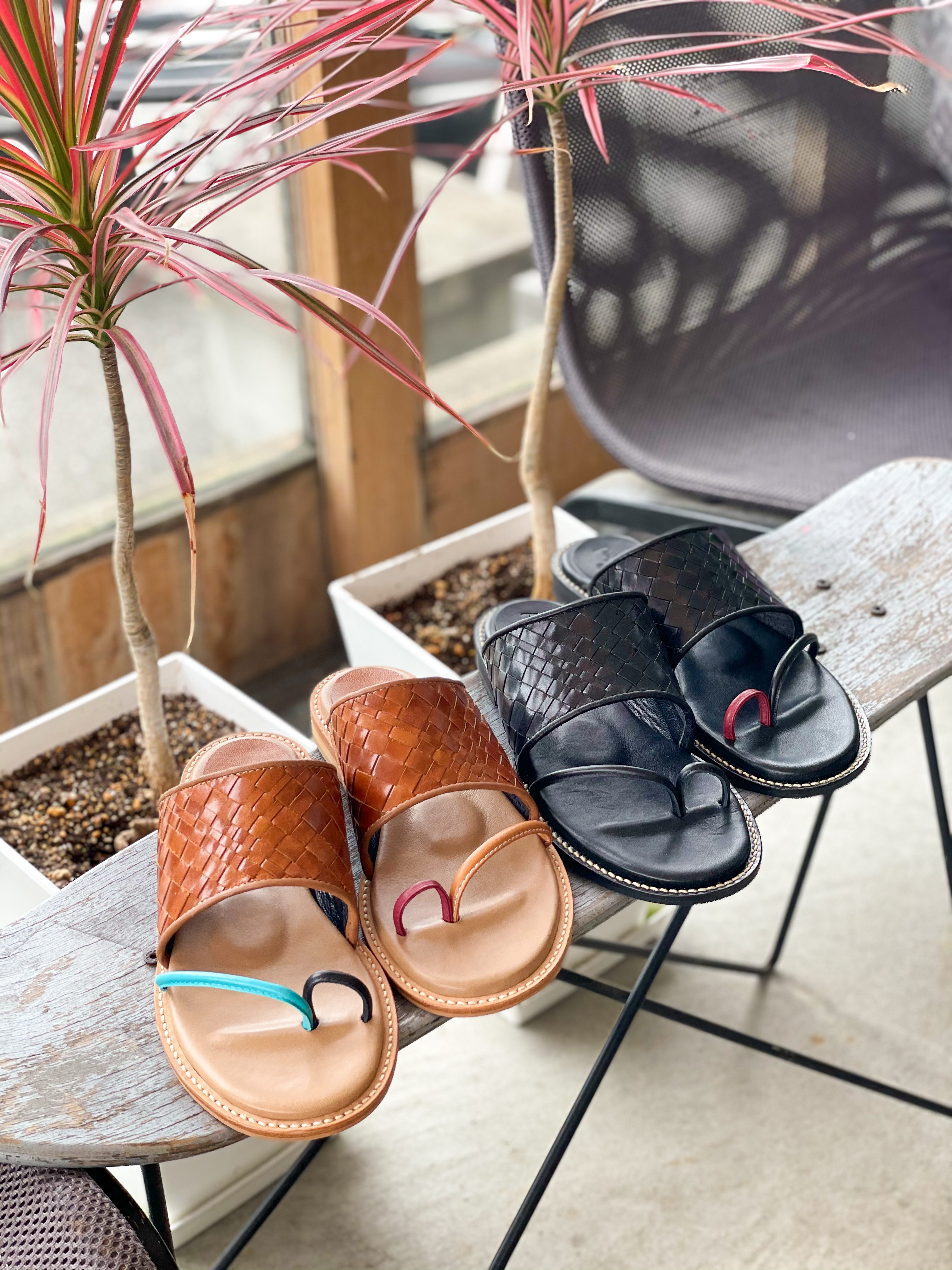 【 本革 サンダル 】HALO magic asymmetry flat sandal サンダル フラットサンダル