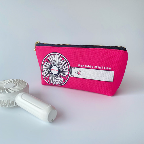 ハンディファンケースミニ（チェリーピンク） ポーチ oochi 通販