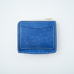 sottile mini wallet [ cobalt ] ミニ財布 コンパクトウォレット 7枚目の画像