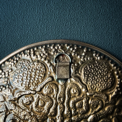 銅のお皿（ガラムザニー）Φ15ｃｍ【GHALAM ZANI -011】 4枚目の画像