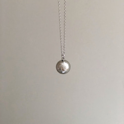 Metal ball necklace 4枚目の画像