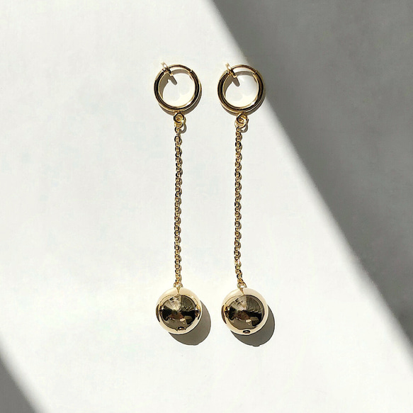 Metal ball pierce / earring 5枚目の画像