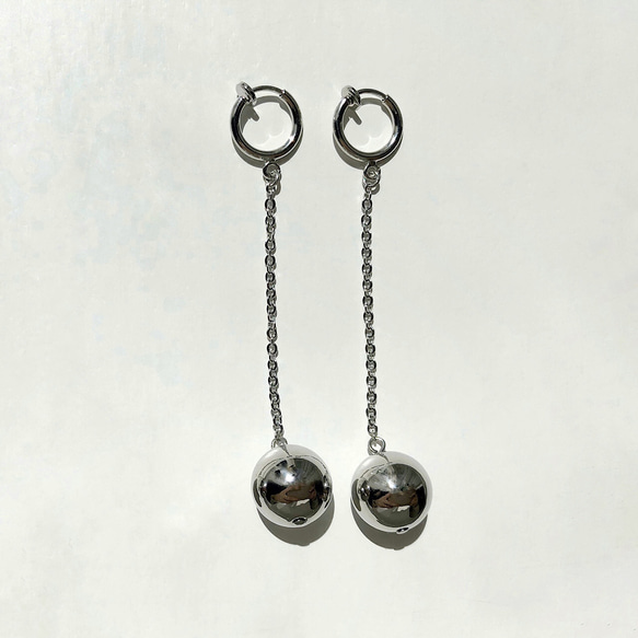 Metal ball pierce / earring 10枚目の画像