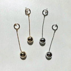 Metal ball pierce / earring 15枚目の画像