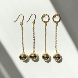 Metal ball pierce / earring 3枚目の画像