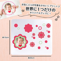 父の日  ギフト お祝いに 子供 写真マウスパッド 記念日 プレゼント gp-mousepad01-de 2枚目の画像