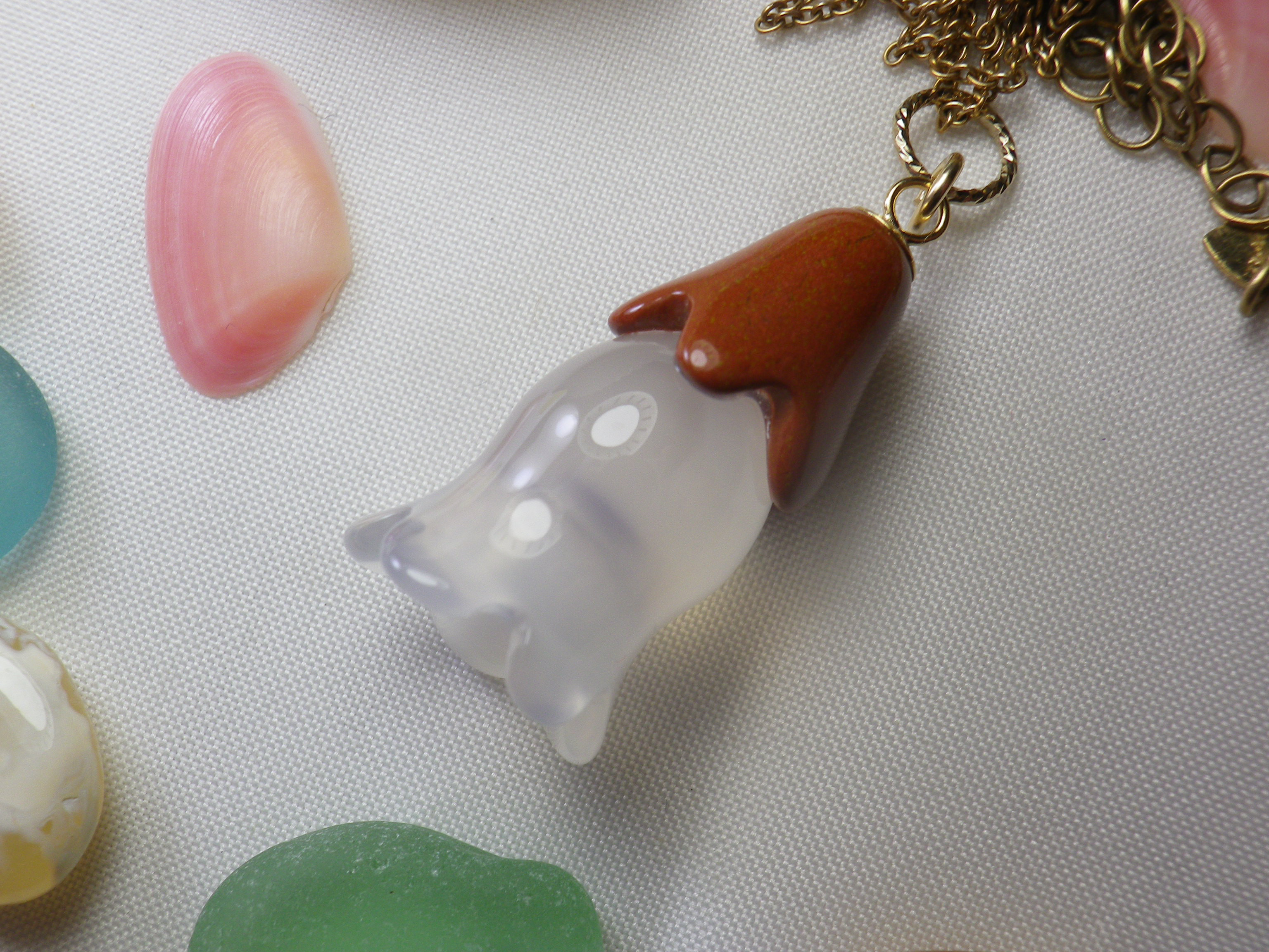 新作！シーアゲート（瑪瑙）とジャスパーの魔法のお花♪魔法の国ザンス