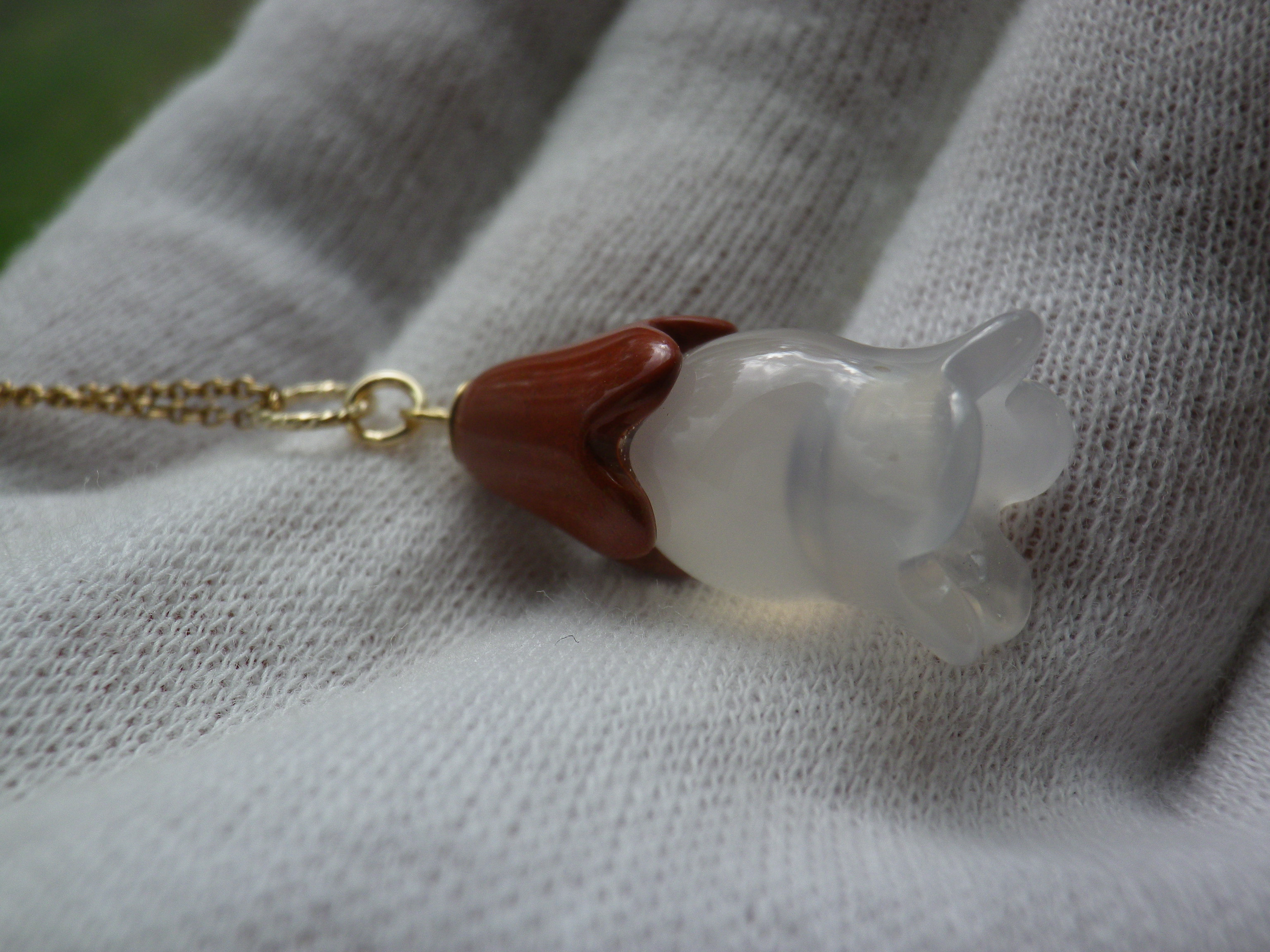 新作！シーアゲート（瑪瑙）とジャスパーの魔法のお花♪魔法の国ザンス