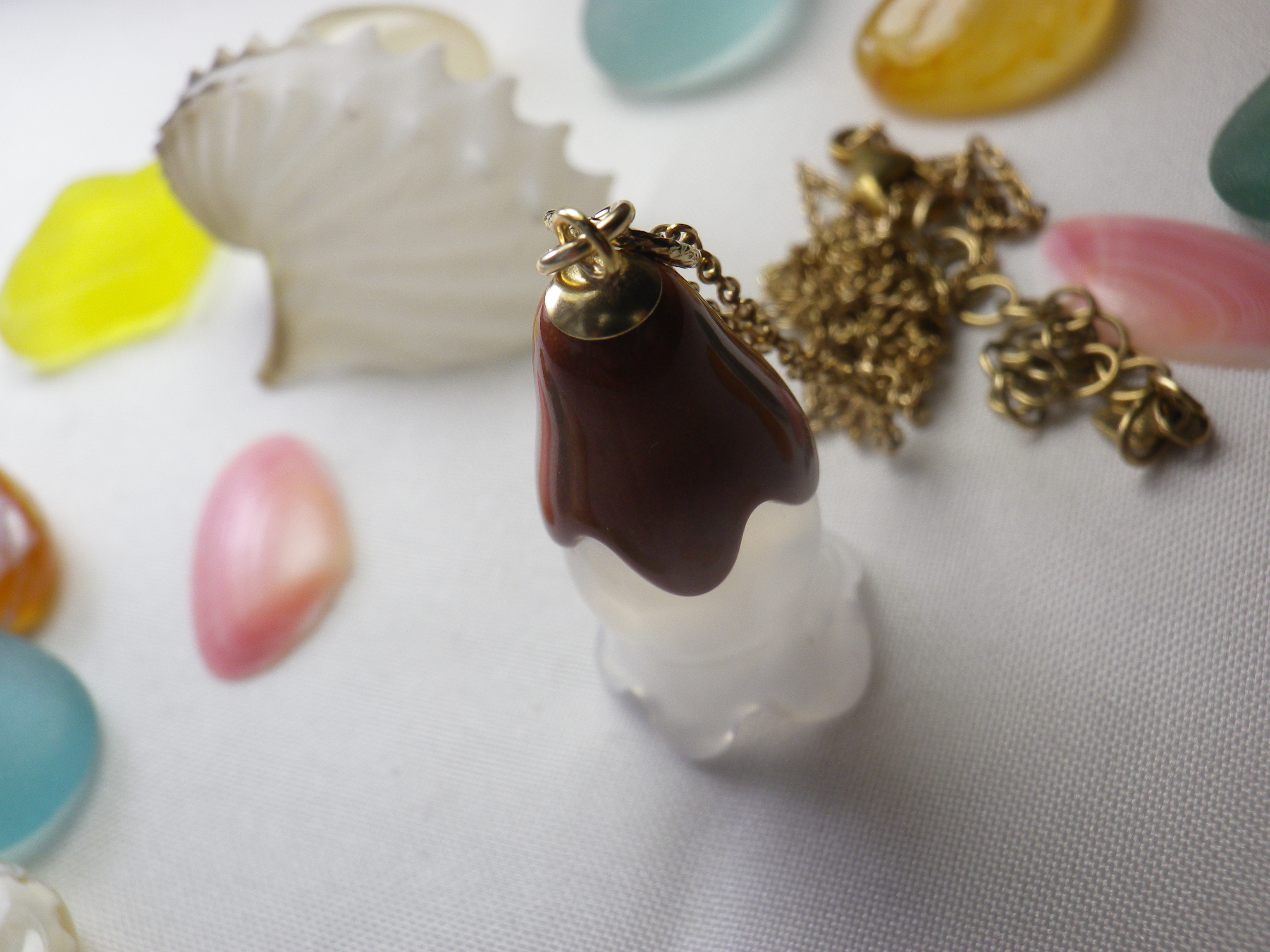 新作！シーアゲート（瑪瑙）とジャスパーの魔法のお花♪魔法の国ザンス