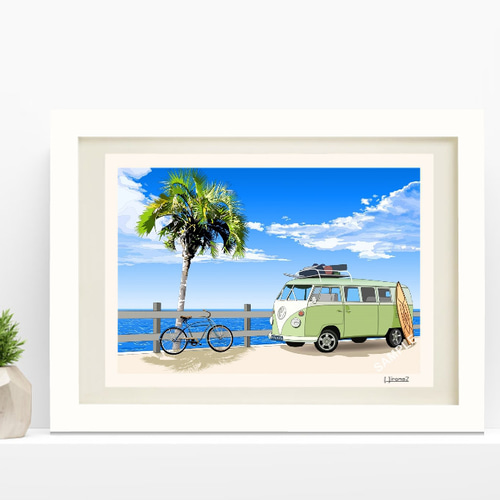 GREENROOM 絵画 アート ワーゲンバス GREENROOM × Volkswagen | フォルクスワーゲン公式