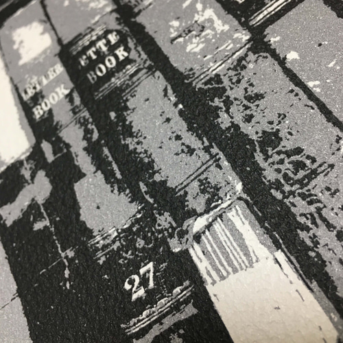 モダン アートパネル モノトーン トリックアート 27.3×22cm 3枚