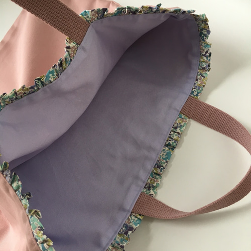 レッスンバッグ♡体操着袋♡リバティ柄♡名入れ・イニシャル刺繍可♡レッスンバック レッスンバッグ♡リバティ柄♡名入れ・イニシャル刺繍可