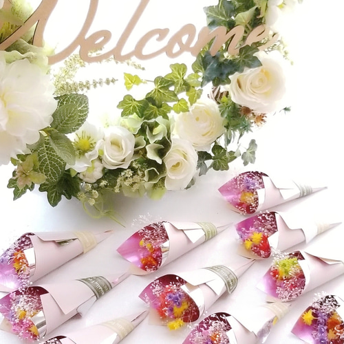 【専用】プリザーブドフラワー　ドライフラワー　花束　ミニブーケ 楽天市場】ミニブーケ MO23-A アトリエ・モノクリアケース入り