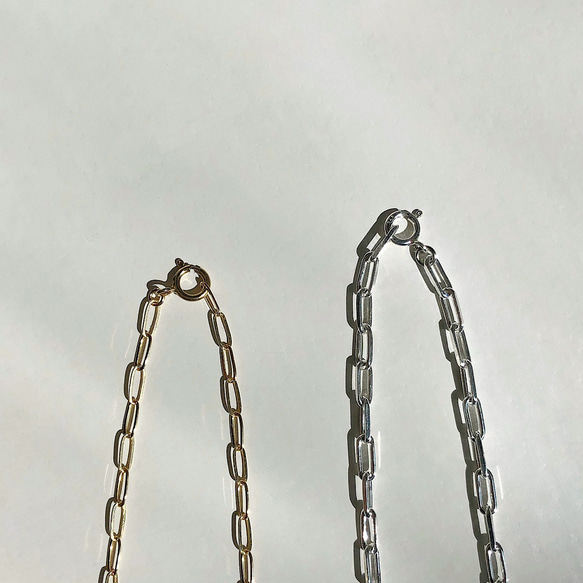 14KGF or silver925 Chain necklace 3枚目の画像