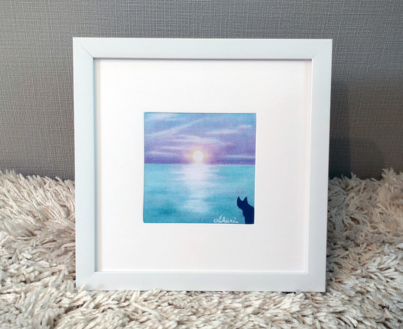 パステルアート ミニ原画「Sunrise」 絵画 Akari 通販 13983086