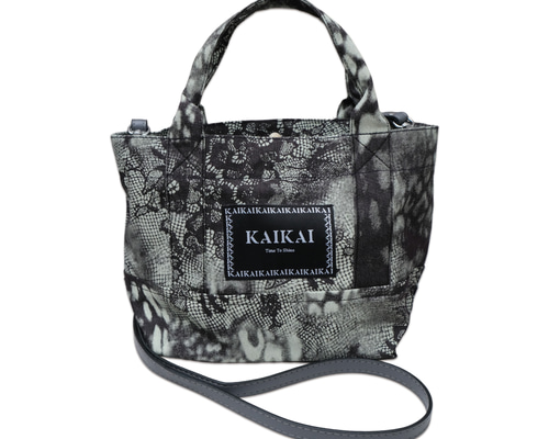バッグ Kai ブラックローズトートバッグ ハンドバッグ KAI KAI 通販