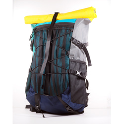 黄緑灰青 X-Pac 超軽量登山バッグ 20L 30L 40L バークマウンテン55Lバックパック 宿泊登山 日帰り登 2枚目の画像