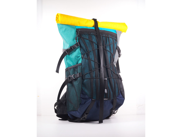 黄緑灰青 X-Pac 超軽量登山バッグ 20L 30L 40L バークマウンテン55Lバックパック 宿泊登山 日帰り登 1枚目の画像