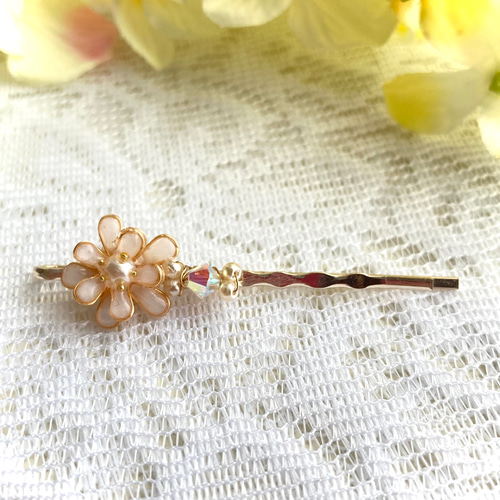 ワイヤーフラワーのヘアピンセット ヘアピン ninico 通販 13983674