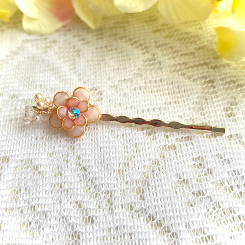 ワイヤーフラワーのヘアピンセット ヘアピン ninico 通販 13983688