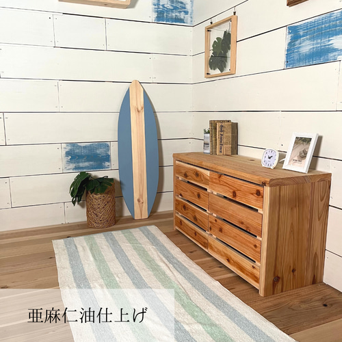 杉無垢材の収納ワゴン付きベンチ 収納ベンチ 棚 ソファ・ベンチ
