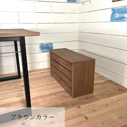杉無垢材の収納ワゴン付きベンチ 収納ベンチ 棚 ソファ・ベンチ
