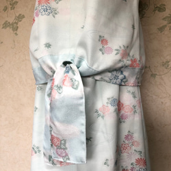 【着物リメイク】アシンメトリーフレアスカートのセットアップ 9枚目の画像