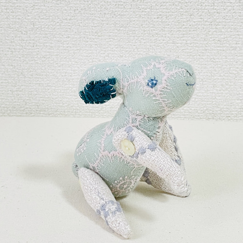 ミナペルホネン ぬいぐるみ うさぎ ラビット ハンドメイド タンバリン