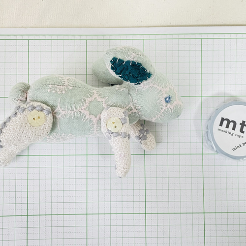 ミナペルホネン ぬいぐるみ うさぎ ラビット ハンドメイド