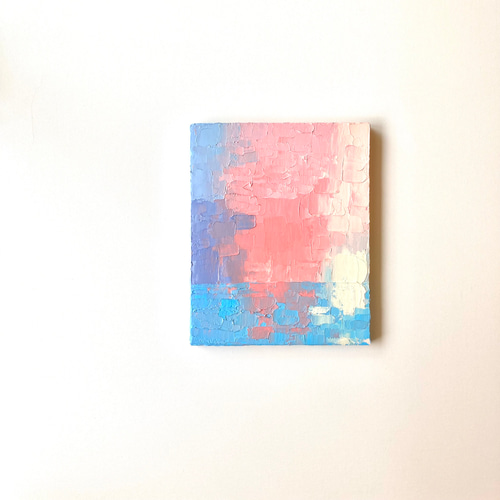 絵画 インテリア 抽象画 キャンバス アクリル サンセット 空 海