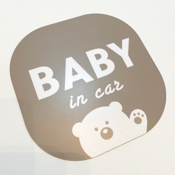 高品質★ベビーインカー baby in car マグネット 2枚目の画像