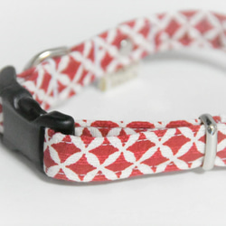 犬用首輪＊バーバリー風チェック ベージュ＊ リード・首輪 きら☆きら