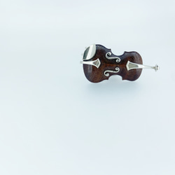 ＜Min.Wks＞バイオリン／ビオラ　ピンブローチ② 3枚目の画像